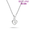 Bellini 574.026 - zilveren kinder collier met hanger hartje