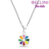 Bellini 574.023 - zilveren kinder collier met hanger bloem