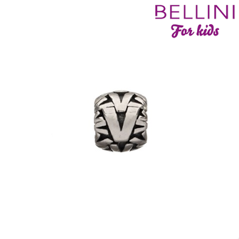 Bellini 560.V - zilveren bedel letter V