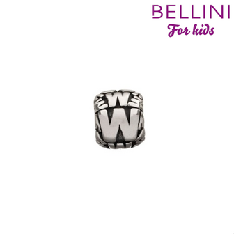 Bellini 560.W - zilveren bedel letter W