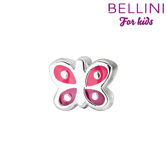 Bellini 567.428 - zilveren bedel vlinder emaille