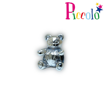 Piccolo APG-499 zilveren bedel beertje