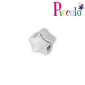 Piccolo APG-498 zilveren bedel ster