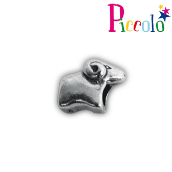 Piccolo APR-682 zilveren bedel horoscoop ram