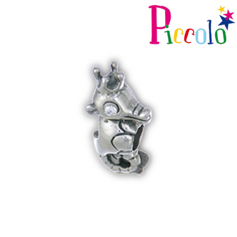 Piccolo APK-209 zilveren bedel zeepaardje