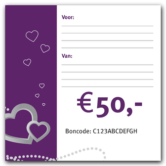 Cadeaubon &euro;50,-