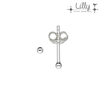 Lilly 106.0121 - zilver kinderoorbellen 2mm