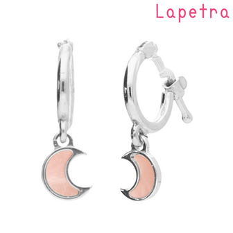 La Petra - LPPO0026 - oorring roze maan