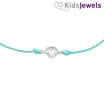kinderarmband zilveren schelp