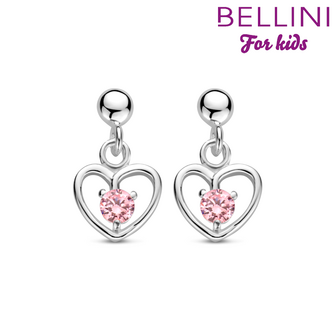 Bellini 575.067 - zilveren kinderoorbellen hartje