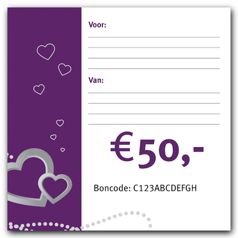 Cadeaubon €50,-