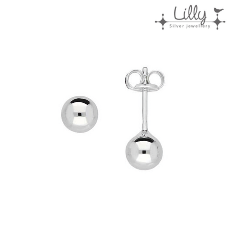 Lilly 106.0121 - zilver kinderoorbellen 5mm