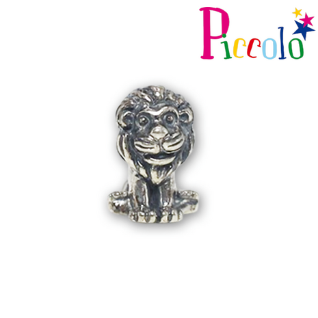 Piccolo APR-739 zilveren bedel leeuw