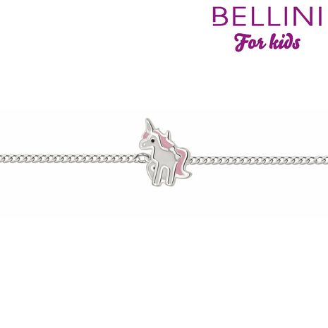 Bellini 573.075 - bedelarmband eenhoorn