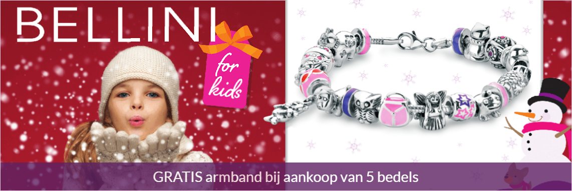 GRATIS basis armband bij aankoop van 5 bedels
