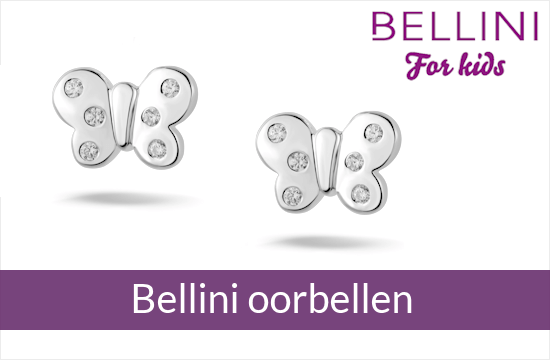 Bellini for kids - zilveren kinderoorbellen