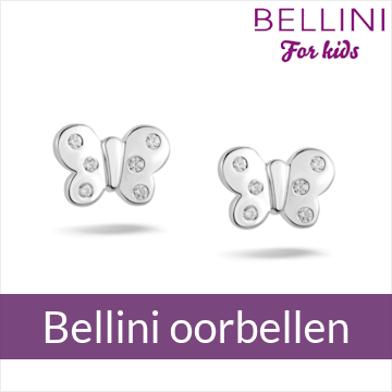 Bellini for kids - zilveren kinderoorbellen