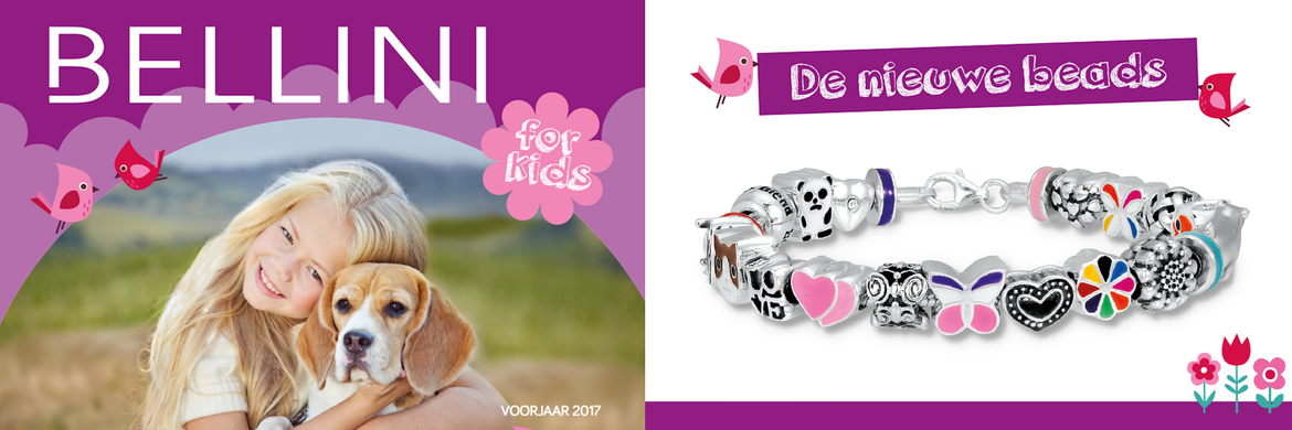 Bellini - bedelarmbanden voor kinderen Bellini - bedelarmbanden voor kinderen